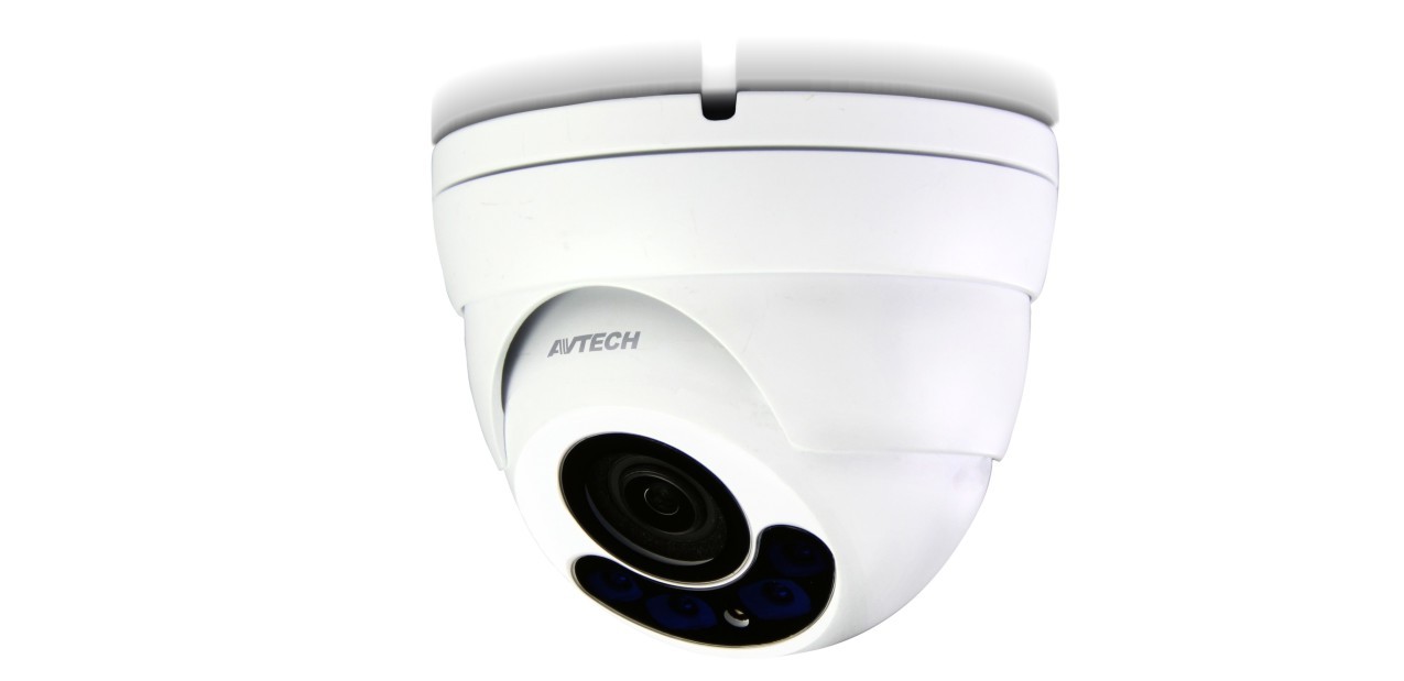 Купольная цветная антивандальная видеокамера 2 Мп (HD) AVTech DG-1304