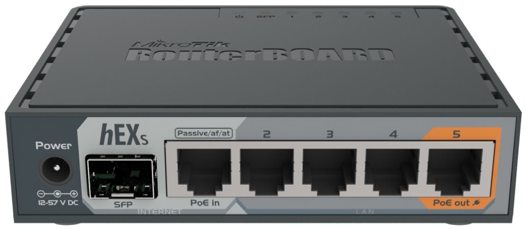 Mikrotik heX S (RB760iGS) Маршрутизатор 